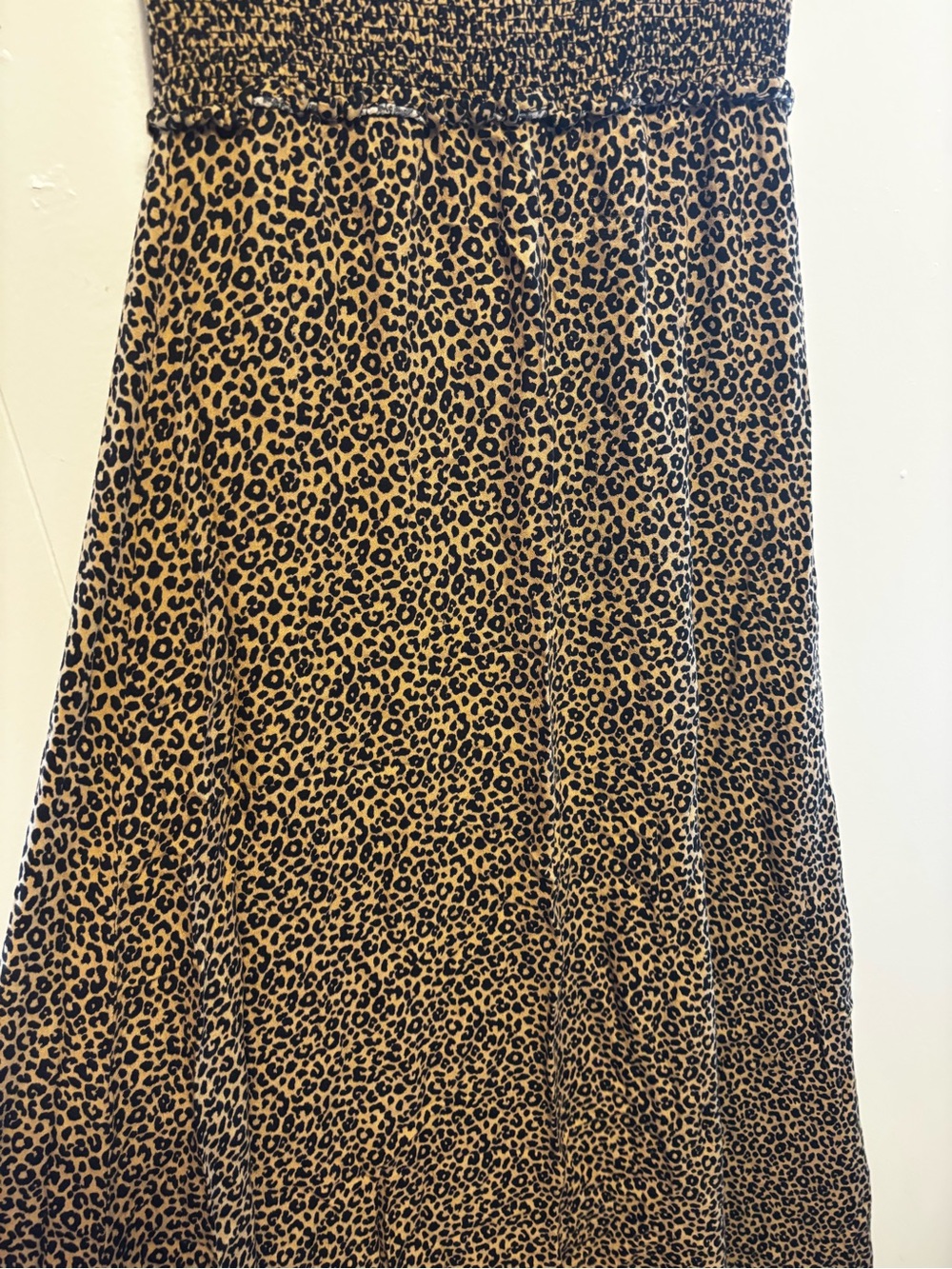 Forever 21 Leopard Print Strapless Maxi dress - Brown & Black - Picture 5 of 7